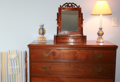 Gooseberry Cottage bedroom Marthas Vineyard Wedding rental