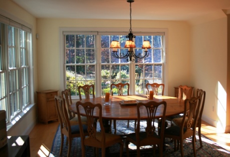 Gooseberry Cottage Dining Marthas Vineyard wedding rental