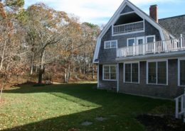 Gooseberry Cottage backyard island wedding rental