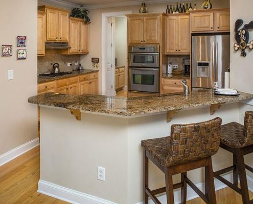 daniel island sc kitchen with granite