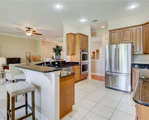 kitchen hampton hall home 8 Ashford Pl Bluffton SC