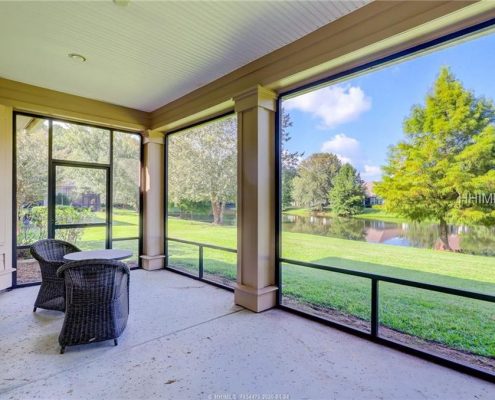 screened porch hampton hall home 8 Ashford Pl Bluffton SC