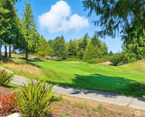 wash golf course toward green 22822 Tranquility Pl NE